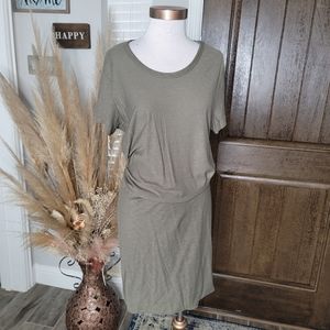 James Perse Olive Knit Dress